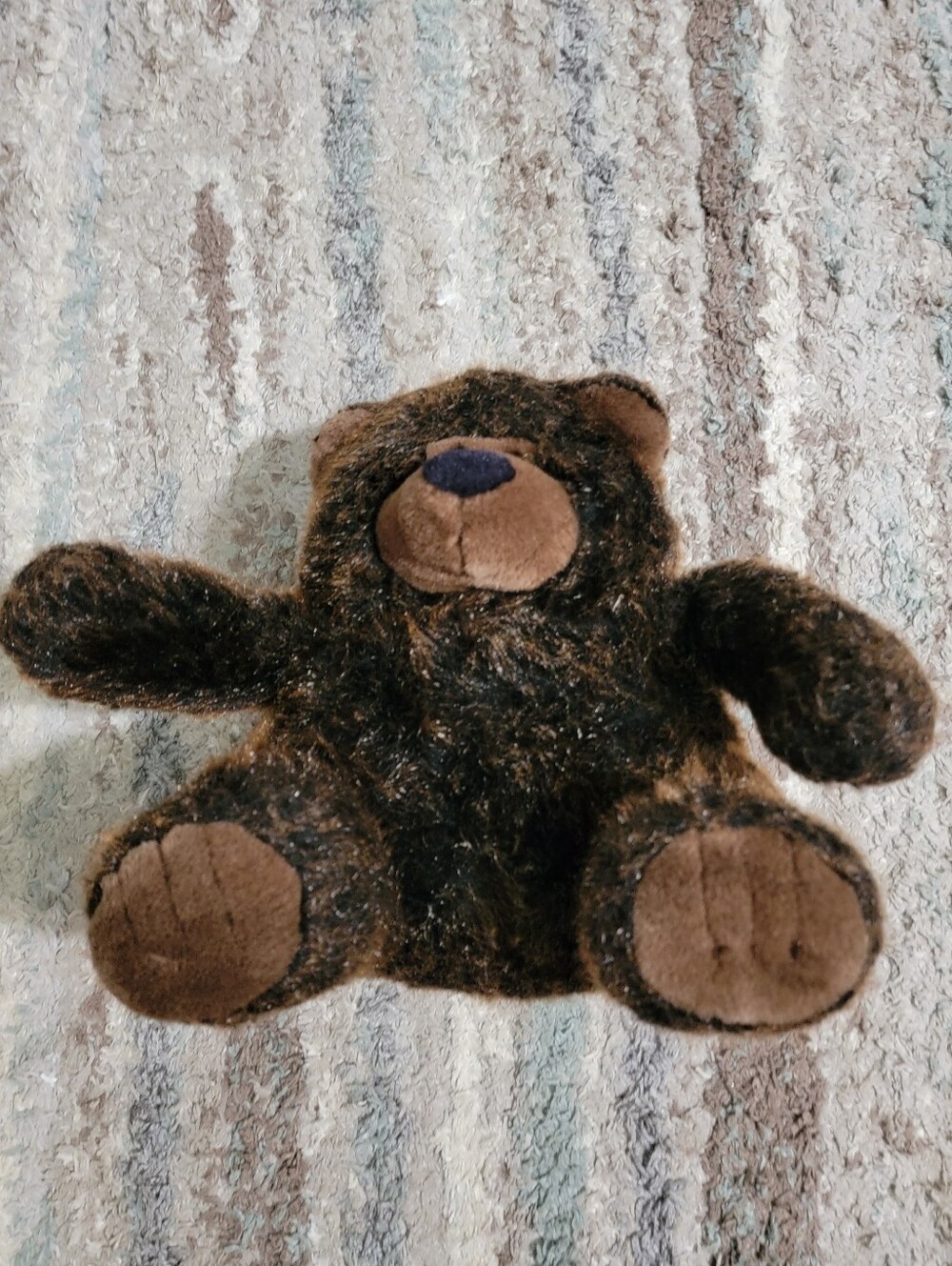 Vintage 1991 Plush Brown Teddy Bear Decorative Accent